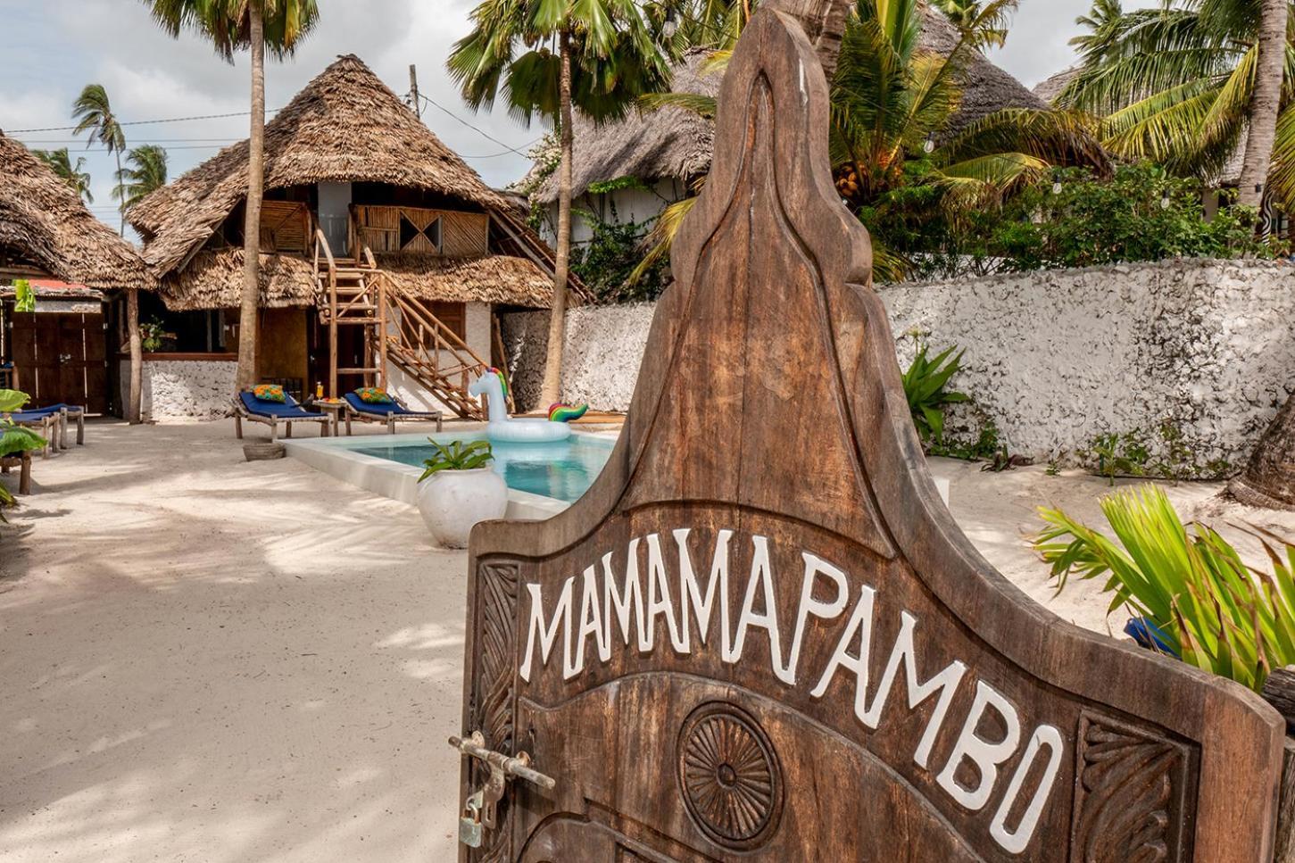 Mamamapambo Boutique Hotel Jambiani  Exterior foto